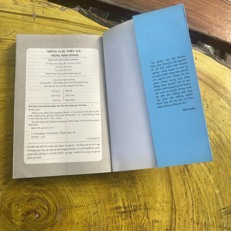 NHỮNG CUỘC PHIÊU LƯU TRONG KINH DOANH 798949