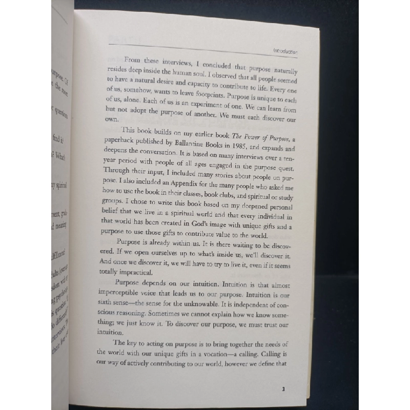 The power of purpose Richard J.Leider 2001 mới 80% ố nhẹ HCM0806 ngoại văn 159297