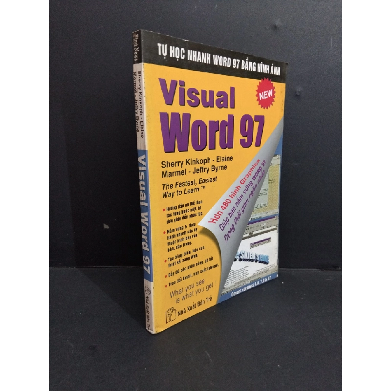 Visual word 97 mới 70% bẩn bìa, ố 1998 HCM2811 Sherry Kinkoph - Elaine & Marmel - Jeffry Byrne GIÁO TRÌNH, CHUYÊN MÔN Oreka-Blogmeo 330848