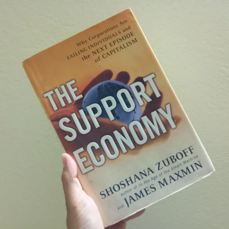 The support economy, sách ngoại văn tiếng Anh  573935