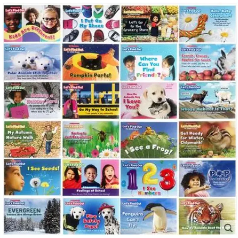 Lets find out level 1+2 (Sách nhập) - Mỗi level 24 quyển + File Mp3 759596