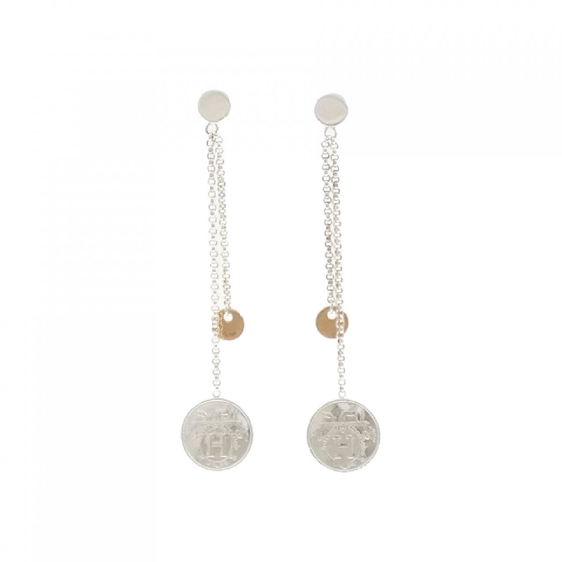 Bông tai Hermès Ex Libris PM - Hàng hiệu Authentic 846389