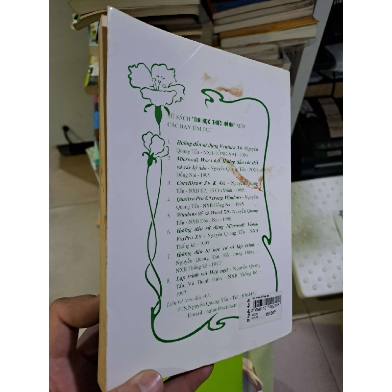 Lập trình với hợp ngữ trình bày lý thuyết hướng dẫn giải các bài tập lập trình PTS. Nguyễn Quang Tấn GIÁO TRÌNH, CHUYÊN MÔN HCM2908 919715