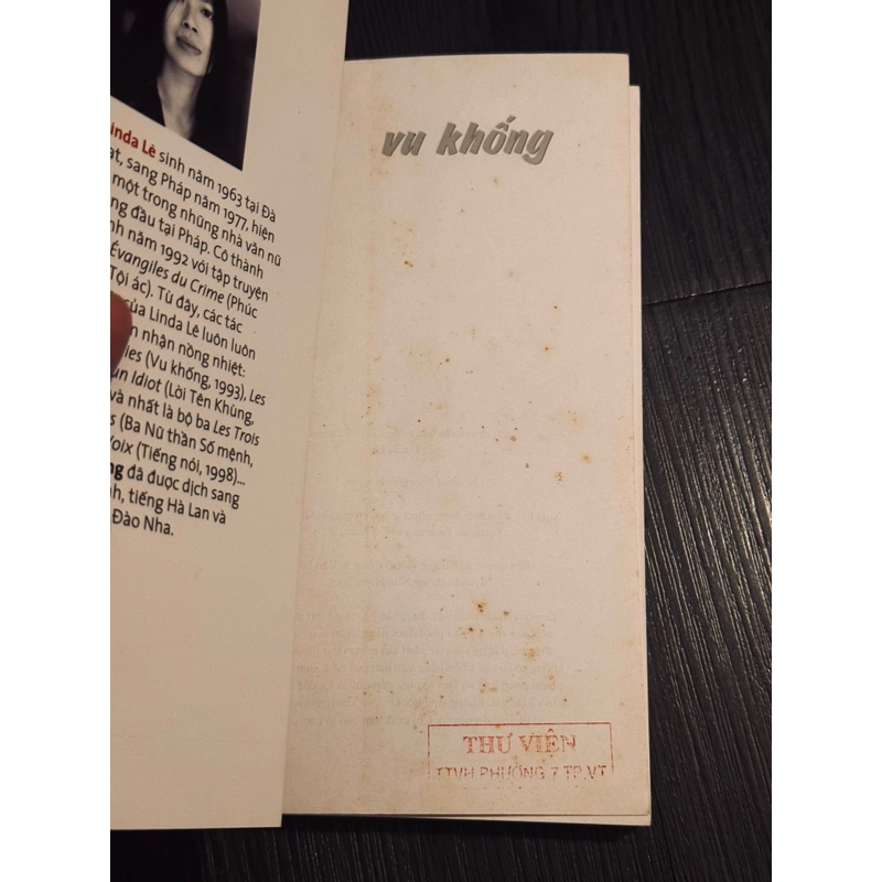 Vu khống - Linda Lê 531090