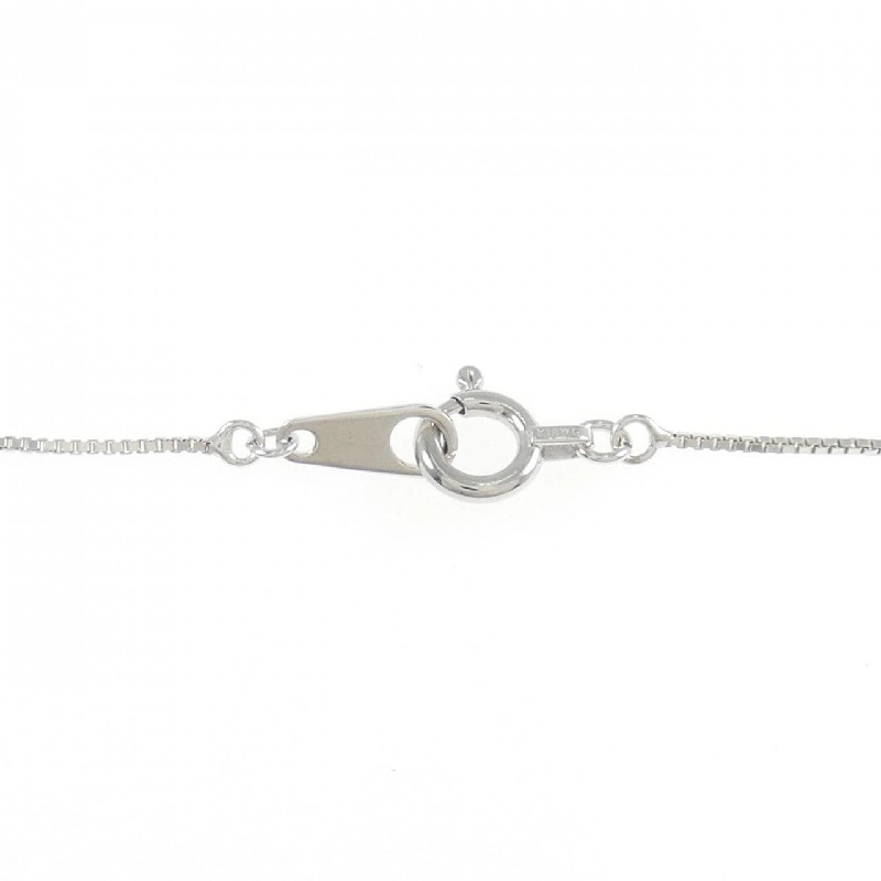 K18WG Sapphire Necklace 0.10CT - Hàng hiệu Authentic 859000