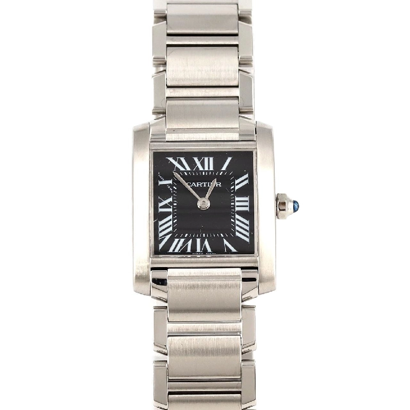 Cartier Tank Française SM W51026Q3 SS Quartz - Hàng hiệu Chính hãng 876084