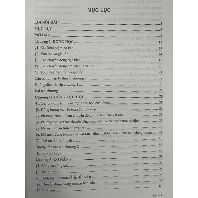 VẬT LÝ (Dành cho SV ngành Kỹ Thuật) 698163