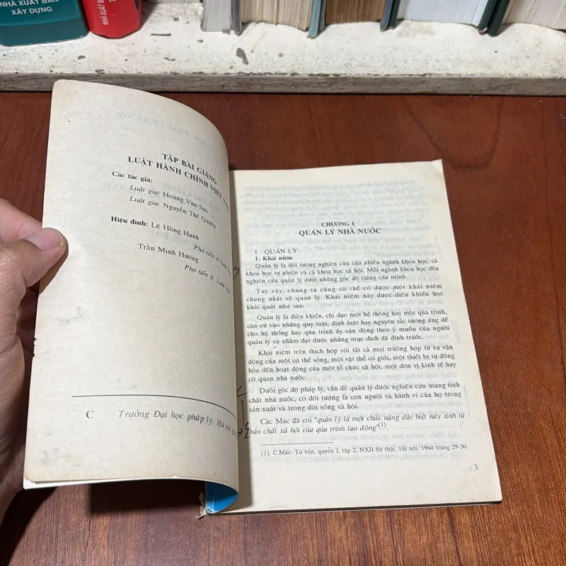II Sách Luật: Luật Hành Chính Việt Nam (Tập Bài Giảng) - 1993 748253