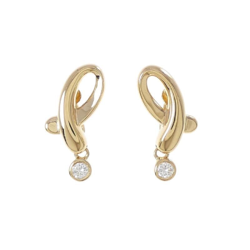 K18YG Bông tai kim cương 0.10CT - Hàng hiệu Chính hãng 865130