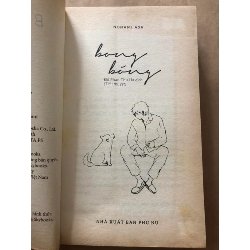 Sách Bong bóng - Nonami Asa 306781