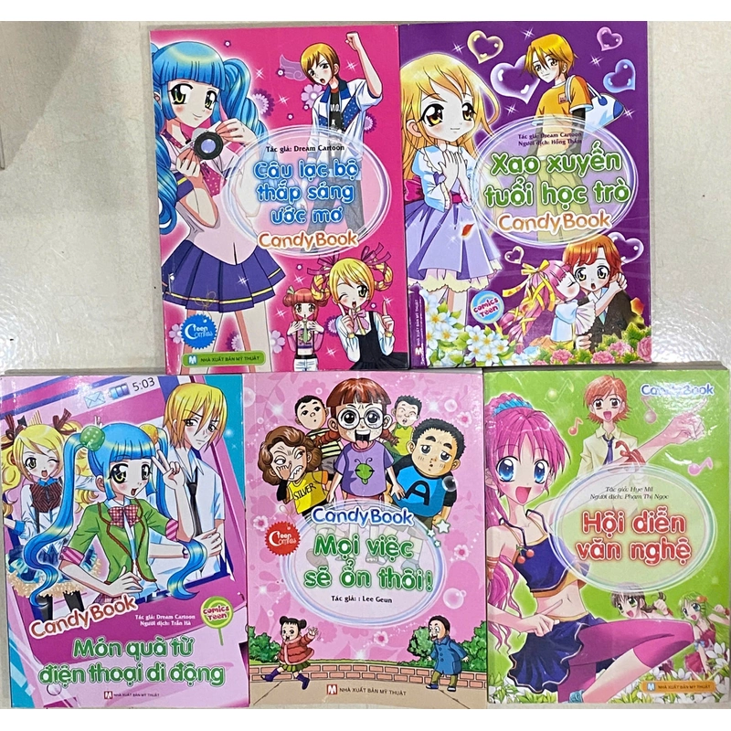 ComBo 5 Cuốn Candy Book 459947
