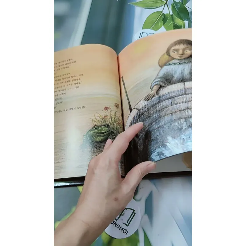 [Tặng nẹp góc] Truyện thiếu nhi Hàn Quốc: Moyamo Anu 23 -  모야모 아누와: 옥수수 도둑;. 회오리바람 732015