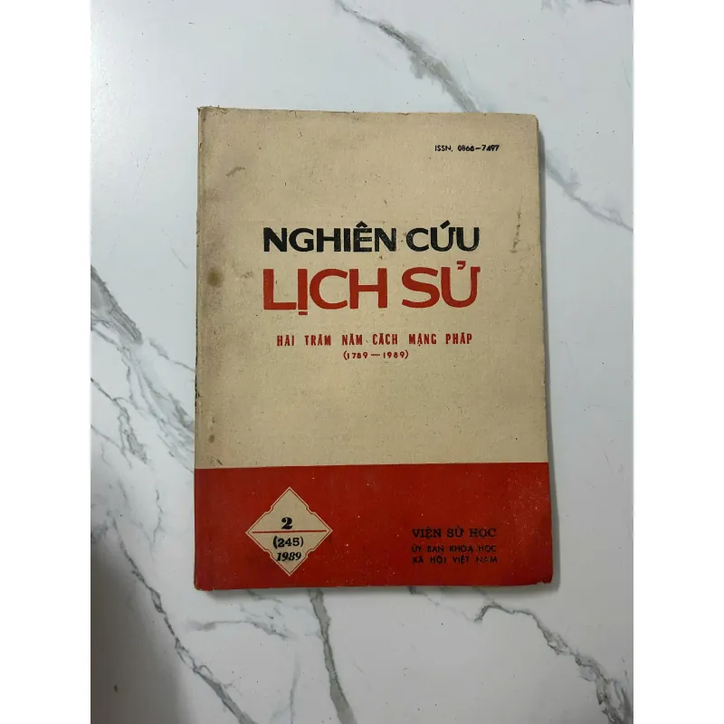 Nghiên cứu Lịch sử (Số 2/1989): Hai trăm năm Cách mạng Pháp – Viện Sử học 1023436