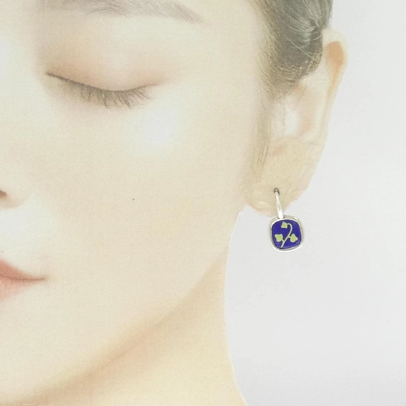 POMERATO Bông tai đá giả một bên - Hàng hiệu Authentic 843892