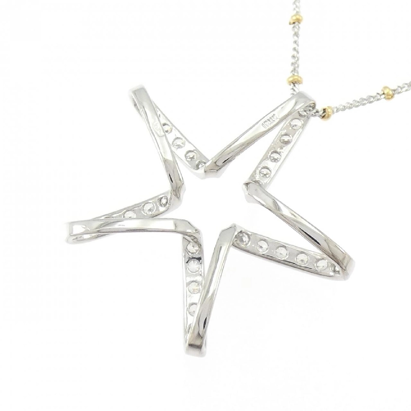 750WG/750YG Ngôi sao Cubic Necklace - Hàng hiệu Authentic 846873