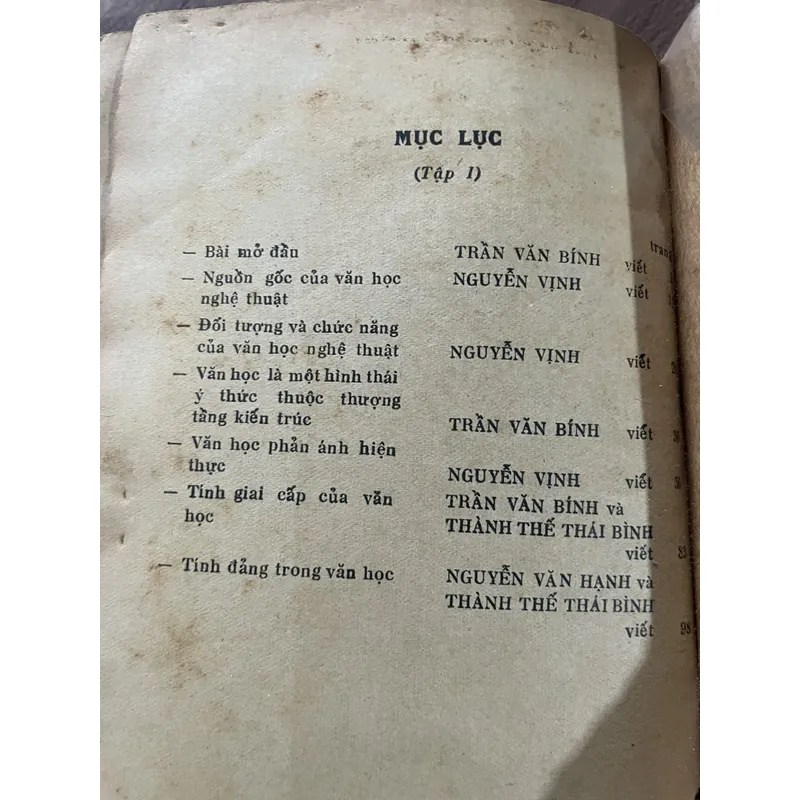 Nguyên lý văn học - tập 1  689779