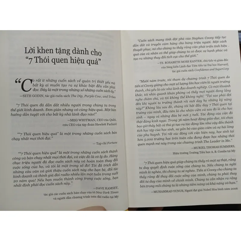 7 THÓI QUEN HIỆU QUẢ - STEPHEN R. COVEY 747871