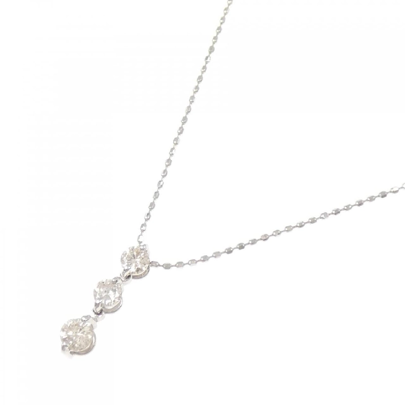 K18WG/750WG Dây chuyền kim cương 0.30CT - Hàng hiệu Chính hãng 858736