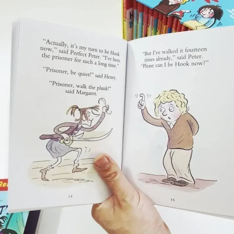 Sách - Horrid Henry Early Reader tặng audio FULL hộp đẹp 757514