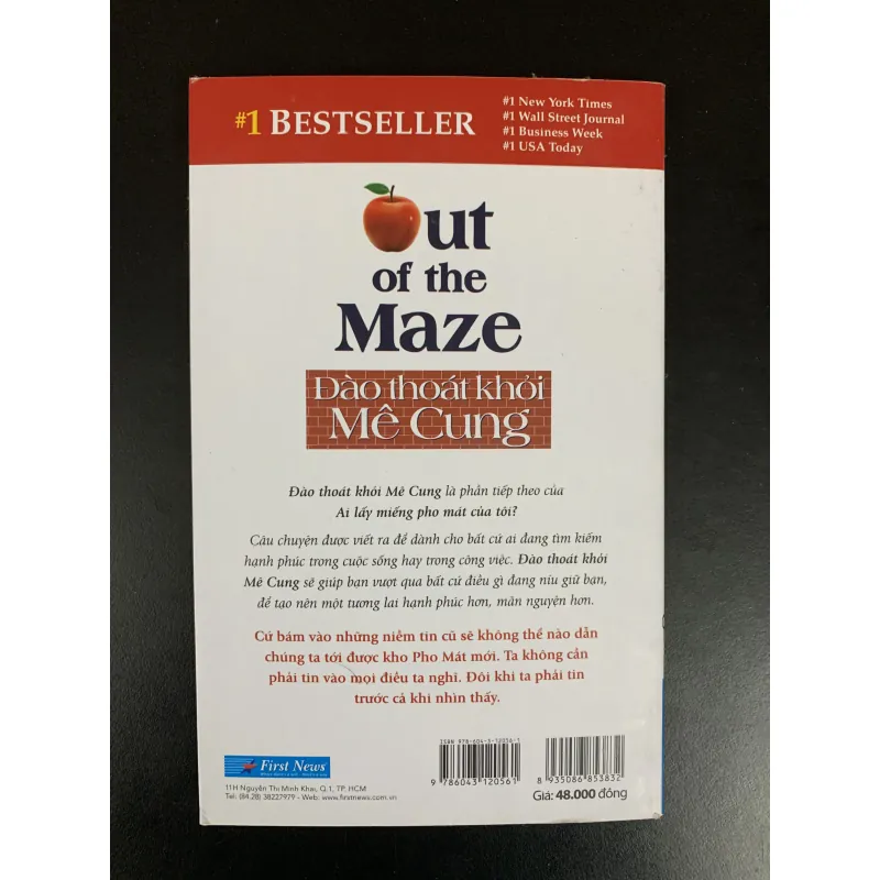 (Sách cũ) Đào thoát khỏi mê cung - Spencer Johnson, M.D. - Uyển Linh dịch 958495