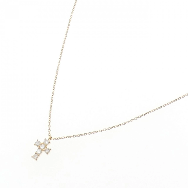 Dây chuyền kim cương hình chữ thập Vandome 0.18CT - Hàng hiệu Authentic 840512