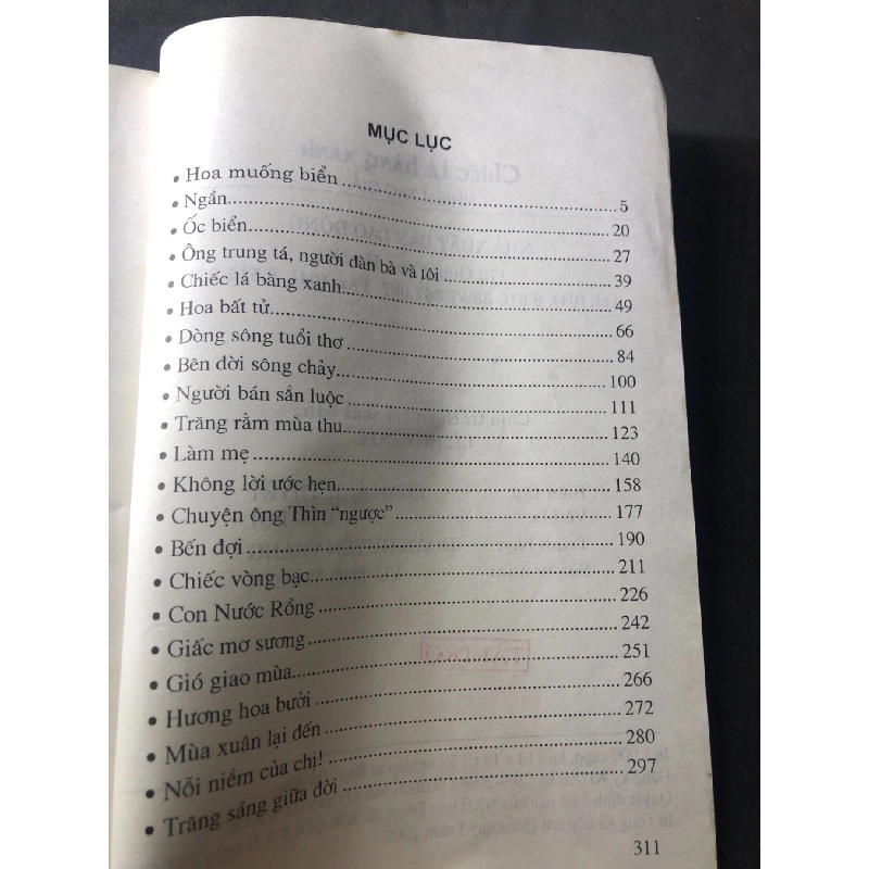 Chiếc lá bàng xanh 2009 mới 70% ố bẩn nhẹ Nhiều tác giả HPB0906 SÁCH VĂN HỌC 915297