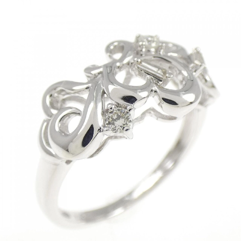 K18WG Nhẫn Kim Cương - Hàng hiệu Chính hãng 854251