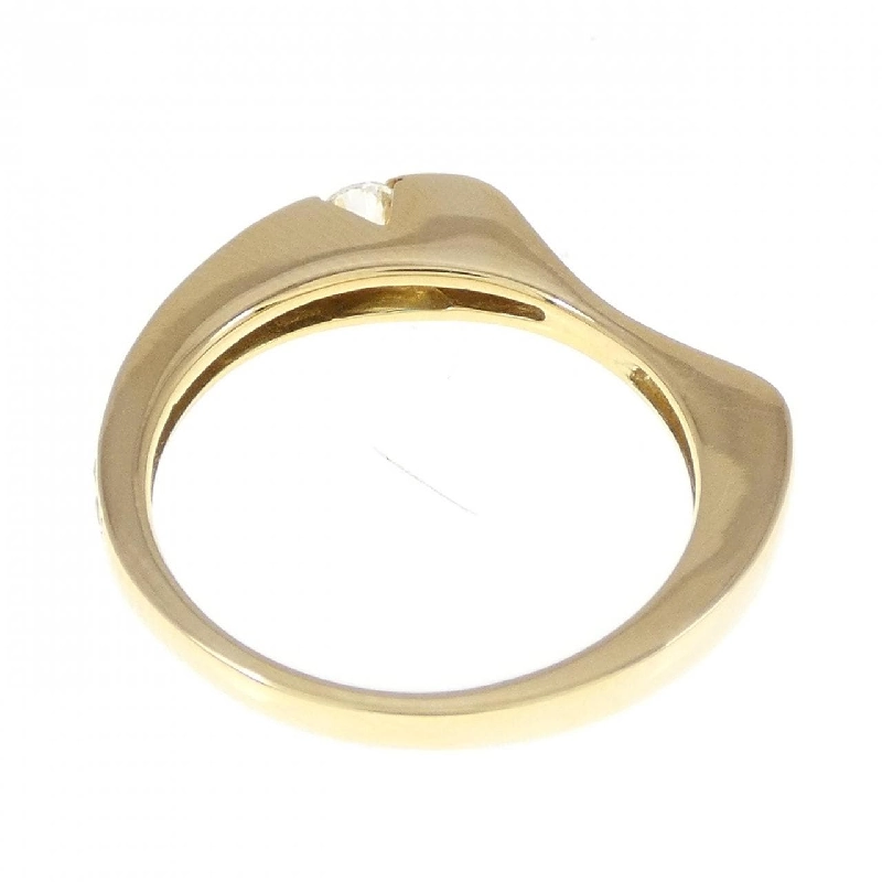 Nhẫn kim cương K18YG 0.10CT 673603