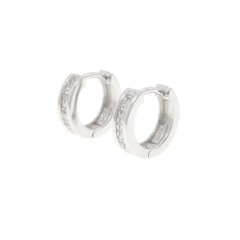 K18WG Bông tai kim cương 0.10CT - Hàng hiệu Chính hãng 866454