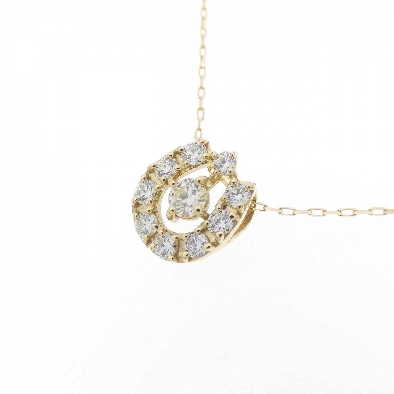 K18YG Dây chuyền kim cương 0.25CT - Hàng hiệu Chính hãng 863460