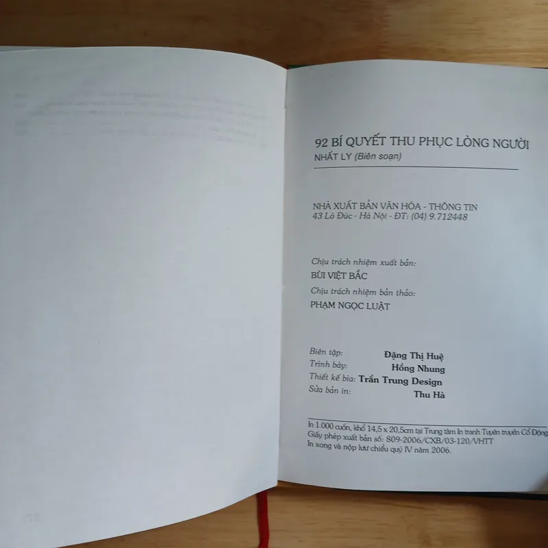 92 Bí Quyết Chinh Phục Lòng Người - Nhất Ly biên soạn 711764