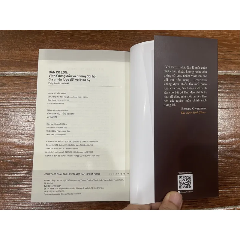 Bàn Cờ Lớn - Zbigniew Brzezinski (k3) 603733