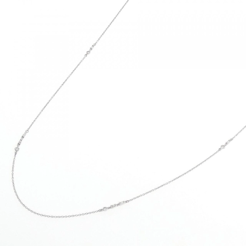 K18WG Dây chuyền kim cương 0.10CT - Hàng hiệu Chính hãng 847878