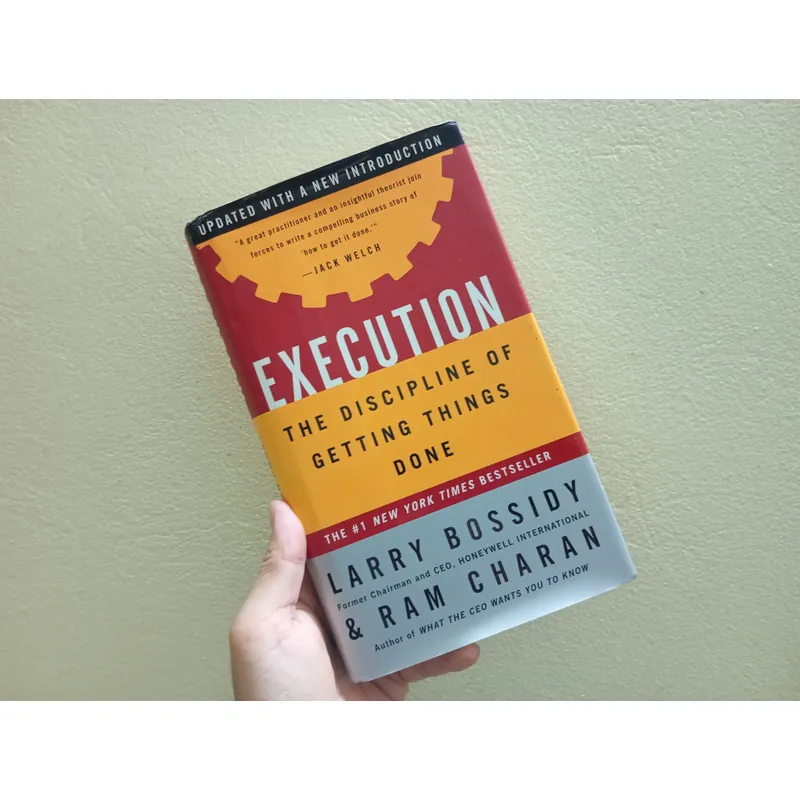 Execution the discipline of getting things done, sách ngoại văn tiếng Anh, english book, 646043