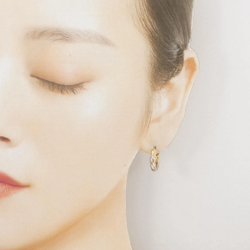 K18 Ba màu Bông tai - Hàng hiệu Chính hãng 866543