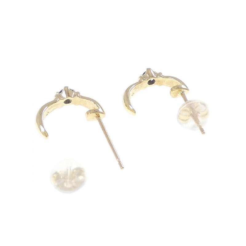 K18YG Bông tai Sapphire - Hàng hiệu Chính hãng 865948