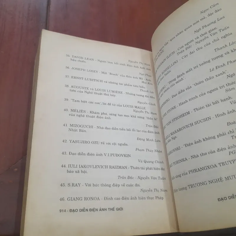 ĐẠO DIỄN ĐIỆN ẢNH THẾ GIỚI (sách kỷ niệm 100 năm điện ảnh thế giới 1895-1995) 737966