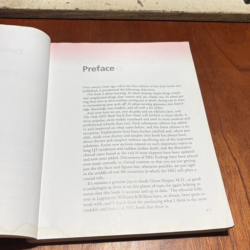 II Sách Y Học (Tiếng Anh): The Only EKG Book _ You’ll Ever Need - Malcolm S. Thaler 934720