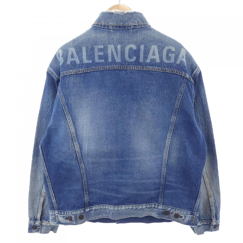 Balenciaga BALENCIAGA 529177 TBP46 Áo khoác denim - Hàng hiệu chính hãng 893756