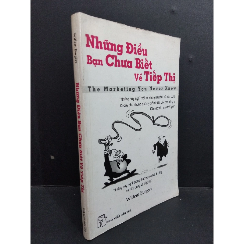 Những điểu bạn chưa biết về tiếp thị mới 90% bẩn bìa, ố nhẹ 2008 HCM0412 Willem Burgers MARKETING KINH DOANH Oreka-Blogmeo 368276