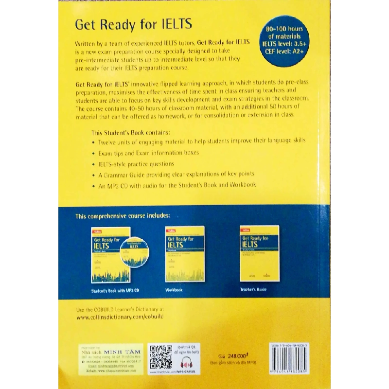 Collins - Get Ready For IELTS - Student's Book - Pre-Intermediate - Fiona Aish, Jane Short, Rhona Snelling, Jo Tomlinson, Els Van Geyte 260376