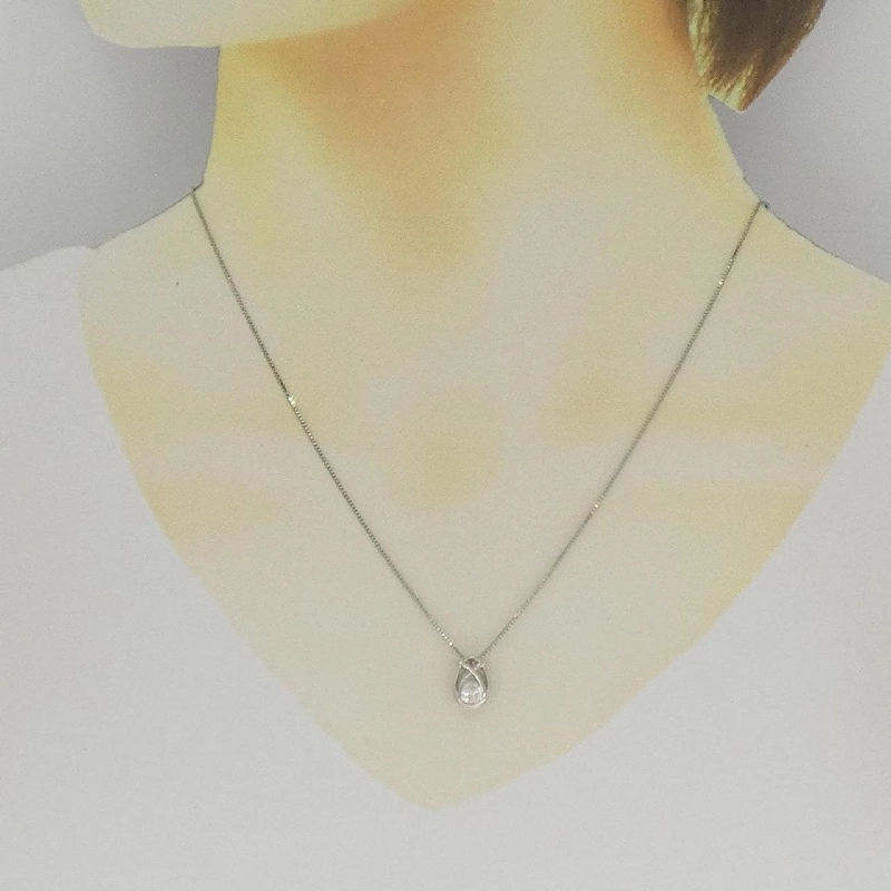 Dây chuyền kim cương PT900/PT850 0.331CT - Hàng hiệu Chính hãng 860609