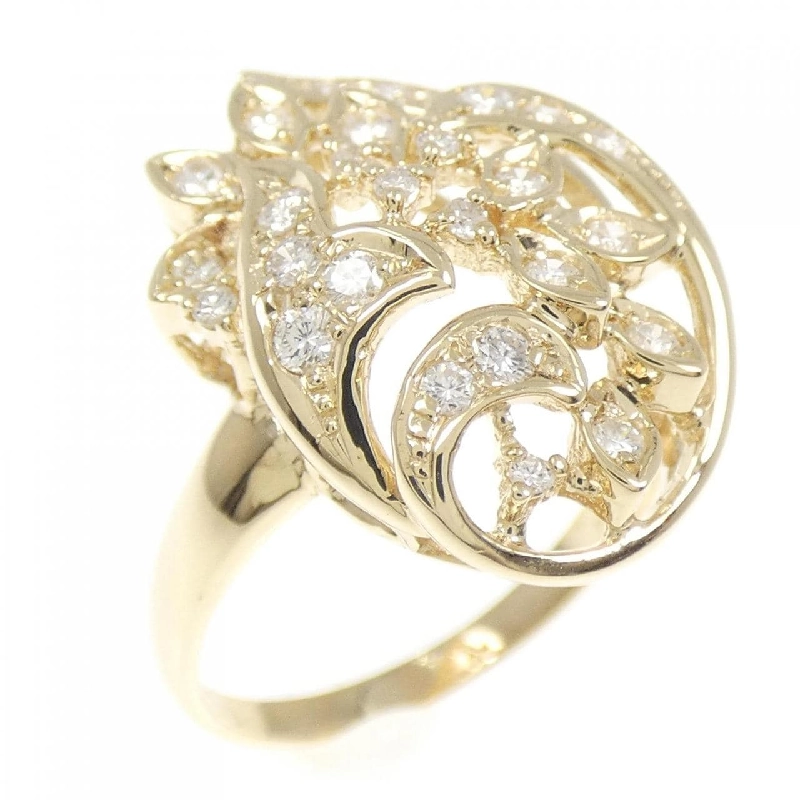 Nhẫn kim cương K18YG 0.39CT - Hàng hiệu Authentic 852450