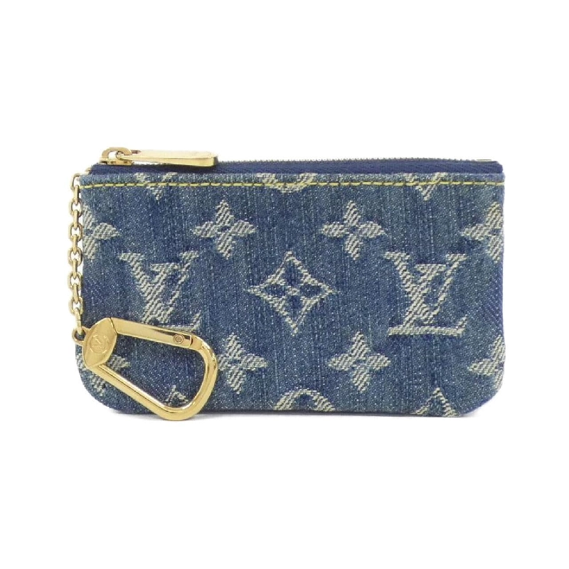 Túi xách Louis Vuitton Monogram Denim Pochette Clé M95343 ví & hộp chìa khóa 621451