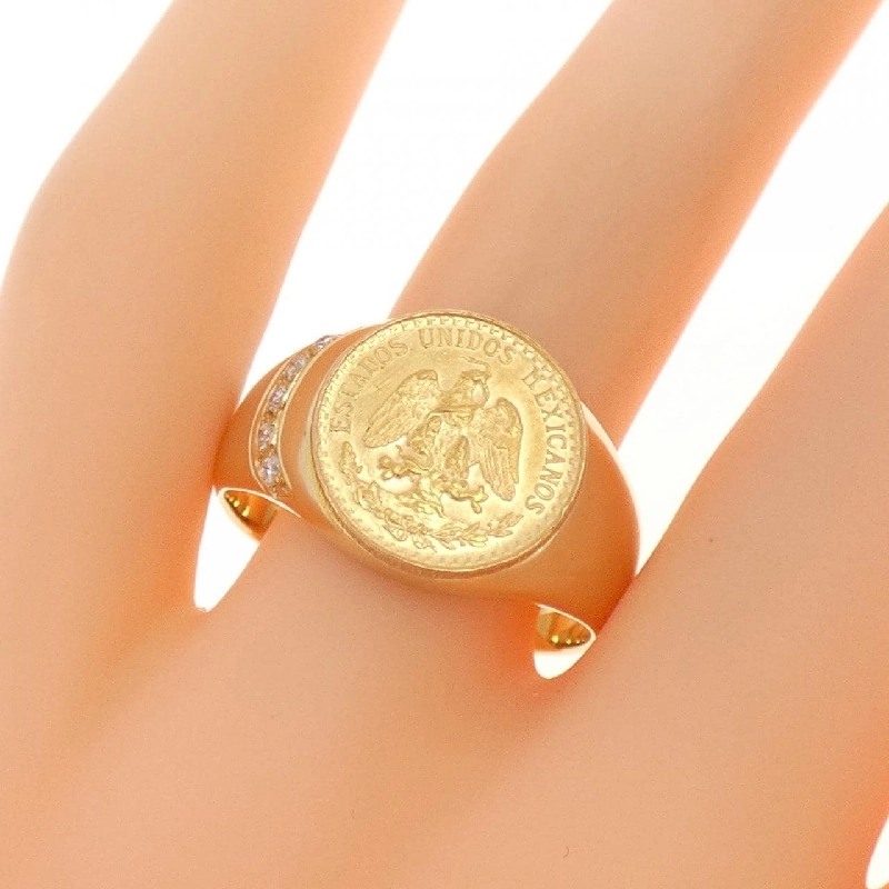 Nhẫn kim cương K18YG 0.07CT - Hàng hiệu Authentic 847029