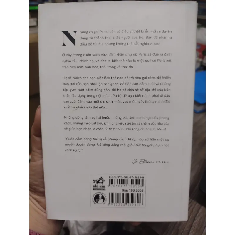 Sách: Sống như người Paris - Dịch: Ngô Diệu Châu (B1) 728189