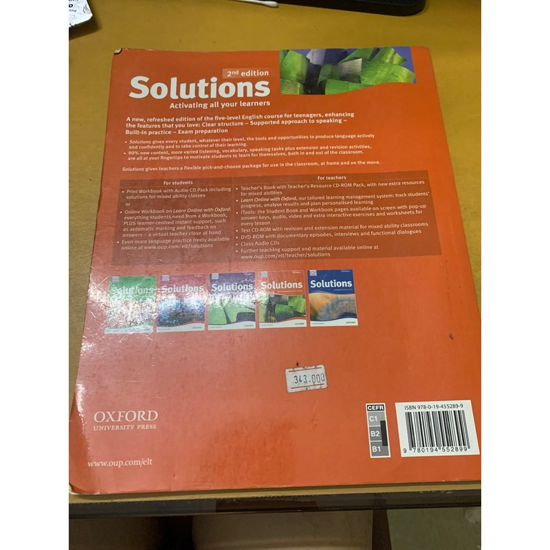 Solution upper intermediate Oxford 72818