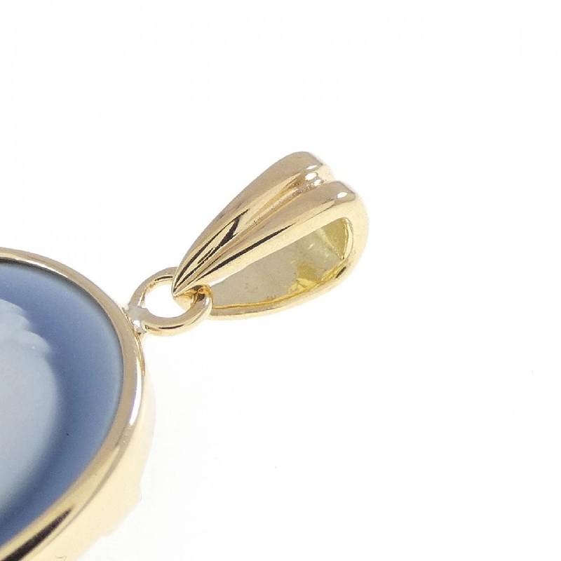 K18YG Mặt dây chuyền ngọc bích - Hàng hiệu Authentic 866881