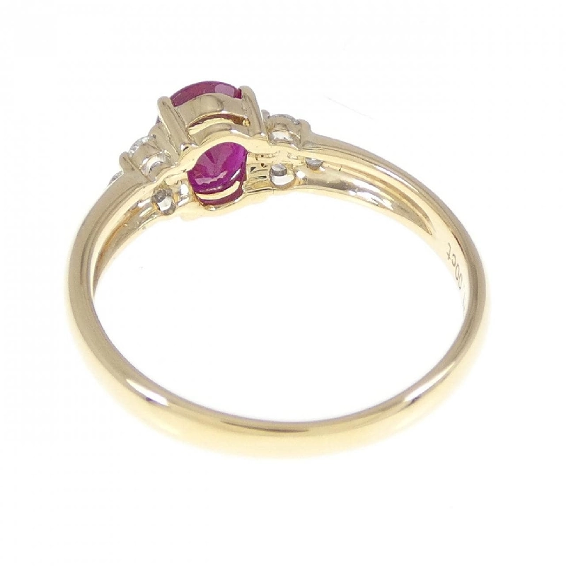 Nhẫn Ruby K18YG 1.00CT 671162