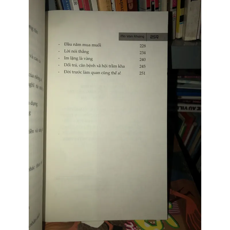 Lời nói thẳng - Ma Văn Kháng  707843